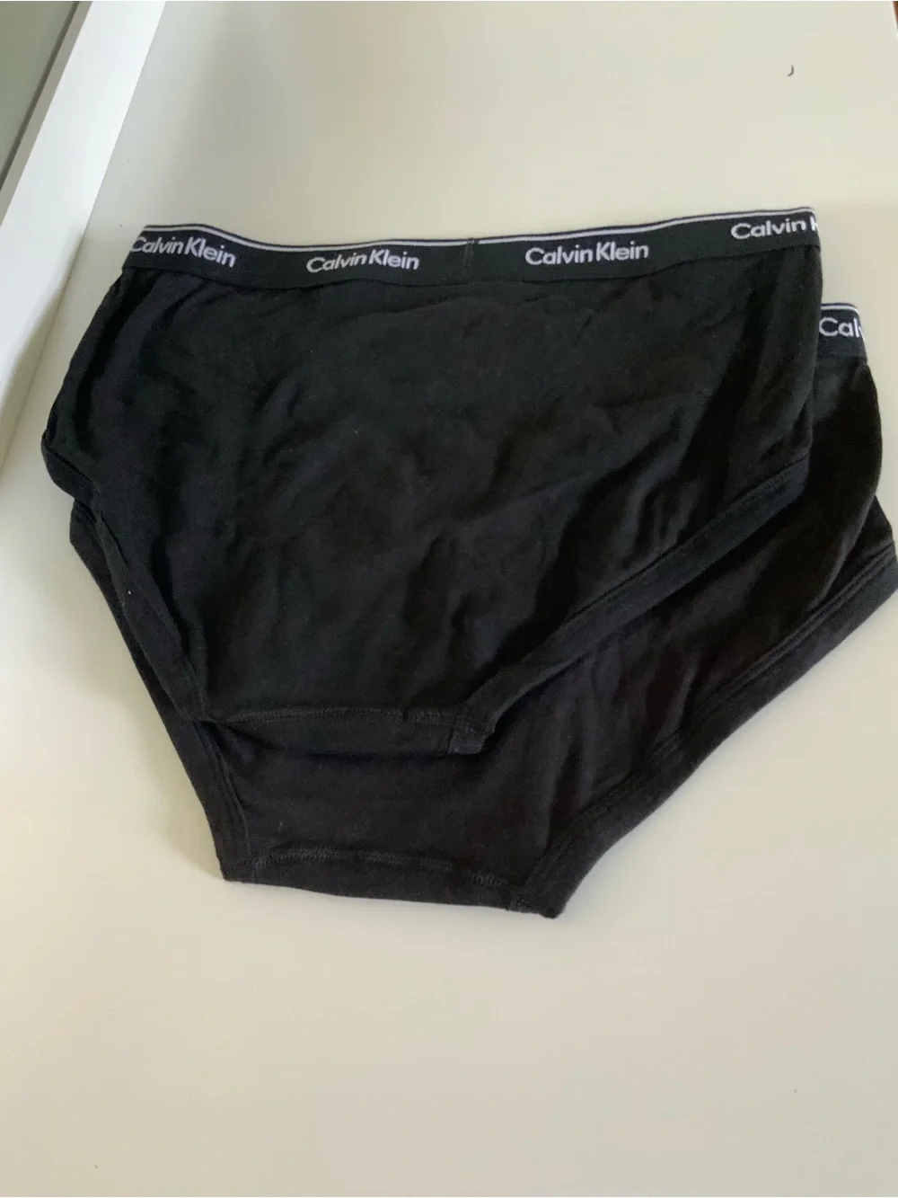 Calvin Klein Black Logo Waistband Men's Briefs